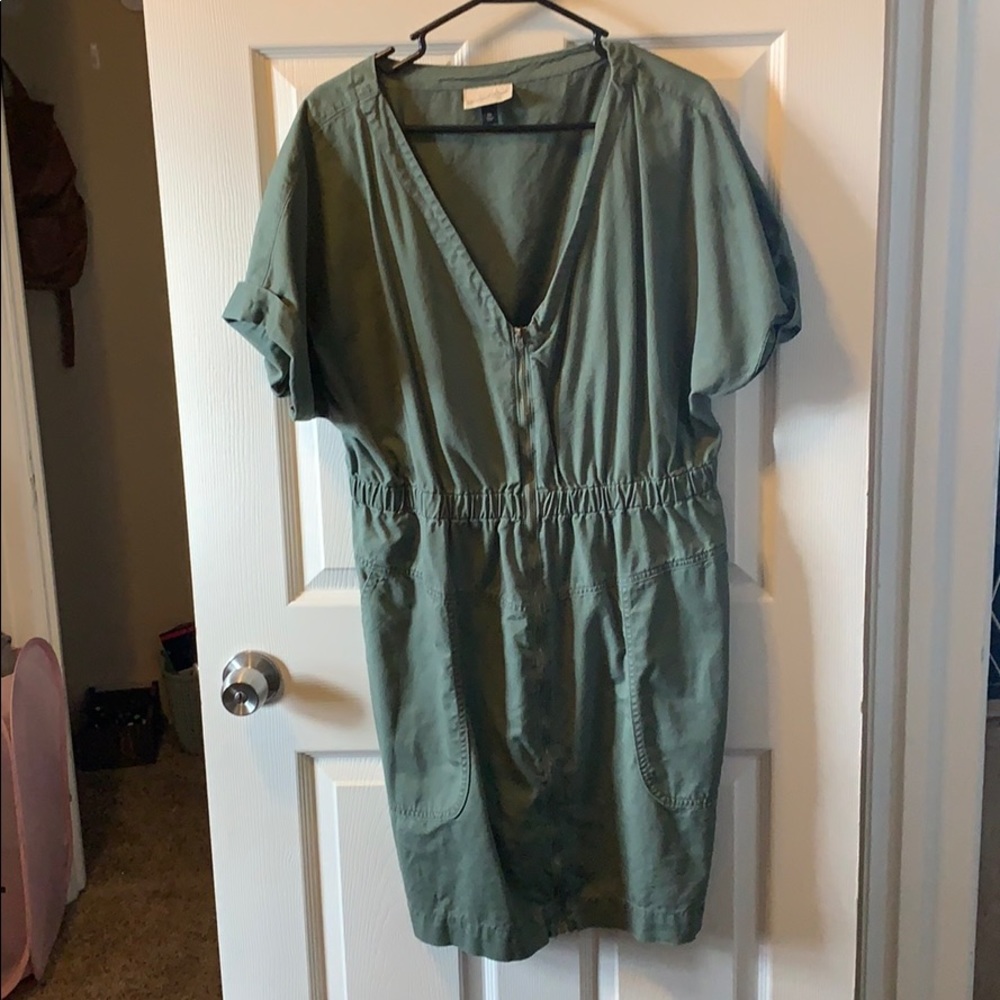 Green dress